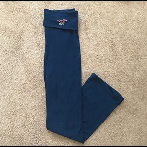 Blue hollister yoga pants size small